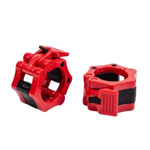 2.5CM 2pcs 바벨 클램프 스핀 잠금 칼라 역도 강도 훈련을위한 웨이트 바 클립 체육관 피트니스 장비