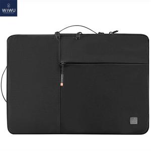 WIWU 새로운 휴대용 노트북 슬리브 13 14 MacBook Air 15 Air 13 2025 케이스 방수 가방 노트북 15.6 용 더블 레이어 노트북 가방