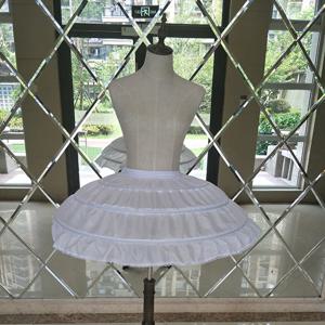 여성용 케이지 파니에 후프 스커트 빅토리아 소동 페티코트 크리놀린 스커트