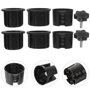 8Pcs 우산 스탠드 부품 파티오 우산 자료 정원 파라솔 스탠드 모자 비치 앵커 홀더 커버 야외 가구