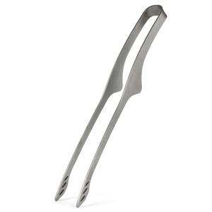 티타늄 집게 9.2in/23.5cm 피크닉 바베큐 그릴 집게 클립 레스토랑 바베큐 고기 클립 하이킹 캠핑 식기 용품