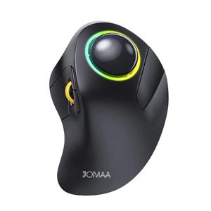 RGB 백라이트 블루투스 트랙볼 마우스 무선 2.4G 충전식 인체 공학적 롤러 볼 게임용 마우스 노트북 Mac iPad 게이머
