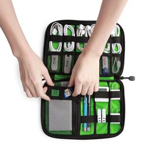 UTHAI T47 HDD 케이블 보관 가방 여행용 모바일 하드 드라이브 U 디스크 정리 패키지 이어폰 SSD 충전기 Protable 보관함