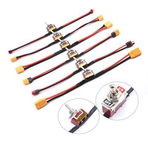 대전류 고부하 스위치 AMASS XT60 XT90 T-플러그 전원 ON-OFF 토글 12/14AWG eBike RC 비행기 ESC 모터 연결