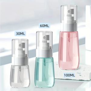 2팩 리필 가능 스프레이 병 1oz/30ml 알코올 분무기 스킨 케어 메이크업 여행용 액세서리 미니 파인 미스트 액체 용기