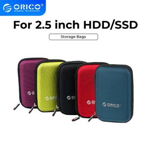 ORICO 2.5 인치 HDD 박스 가방 외부 휴대용 HDD Hdd 박스 케이스 보관 보호용 휴대용 하드 드라이브 가방 블랙/레드/그레이