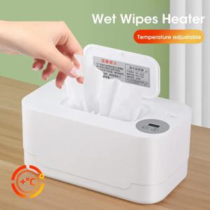 LED 디스플레이와 아기 따뜻한에 대 한 젖은 닦아 히터 젖은 수건 디스펜서 휴대용 USB 아기 닦아 따뜻한 냅킨 난방 상자 홈/자동차