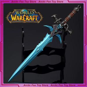 30cm 월드 오브 워크래프트 소드 Frostmourne 게임 주변 장치 Nerzhul 악마 리치 킹 소드 금속 모델 액션 피규어 선물 완구
