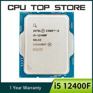 Intel core i5 12400F 2.5GHz 6코어 12스레드 CPU 프로세서 10NM L3=18M 65W LGA 1700 쿨러 없음