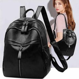 여성 대용량 배낭 지갑 고품질 가죽 여성 빈티지 가방 학교 가방 여행 가방 숙녀 Bookbag 배낭