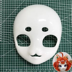 Kigurumi 기본 야수 머리 해골 마스크 코스프레 동물 Fursuit 고양이 머리 DIY 두꺼운 플라스틱 마스크 애니메이션 파티 의상 선물