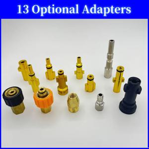 고압 청소 건 금속 어댑터, 스노우 폼 랜스 호스 어댑터, 고압 폼 건 노즐, Nilfisk Karcher Huter 용