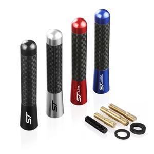 포드 ST 피에스타 포커스 Mk2 3 4 에디션 몬데오 퓨전 에코스포츠용, 8cm 자동차 지붕 강화 신호, 공중 안테나, 자동차 액세서리