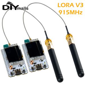 아두이노 메슈타스틱 디바이스용 OLED 디스플레이 개발 보드, ESP32 Lora V3 키트, 0.96 인치, 868MHz, 915MHz, LoRa32 SX1262, 2 세트