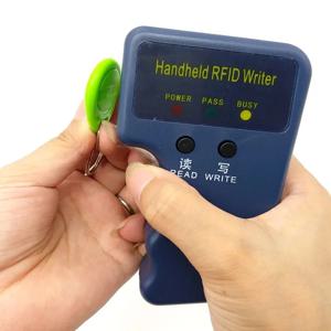5YOA 핸드 헬드 125KHz EM4100 TK4100 RFID 복사기 작가 복사기 프로그래머 리더 EM4305 T5577 재기록 가능한 ID Keyfobs 태그