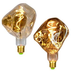 TIANFAN 에디슨 Led 전구 큰 돌 G125 4W 디밍이 가능한 220-240V E27 2000Kelvin 슈퍼 따뜻한 전문 장식 전구