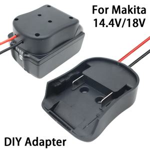 리튬 이온 배터리 외부 전원 공급 장치 마운트 DIY 커넥터 어댑터 도크 거치대, 마키타 14.4V 18V 리튬 배터리 BL1830 BL1430