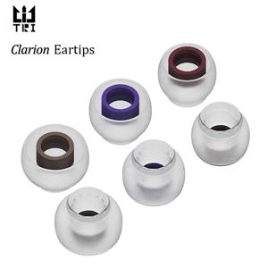 TRI Clarion 실리콘 이어폰 이어팁 S/M/L 사이즈 헤드폰 액세서리용 3쌍 유선 헤드셋 이어버드 KBEAR HBB KAI I3 Pro IEMS