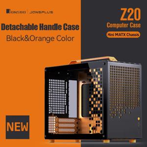 JONSBO Z20 MATX ATX PC 케이스 섀시 20L 분리형 핸들 케이스 163mm 공냉식 그래픽 카드 Type-C 데스크탑 소형 공간 컴퓨터 케이스