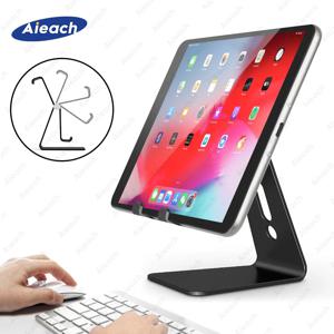 iPad 7.9 9.7 10.5 용 범용 전화 태블릿 데스크탑 스탠드 Samsung Xiaomi Huawei Tablet 용 11 인치 금속 회전 태블릿 ​​홀더