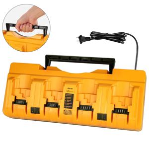 Dewalt DCB104 Dewalt XR 10.8V 12V 14.4V 18V 20V FlexVolt 20V DCB127 DCB105 용 멀티 포트 동시 고속 충전기