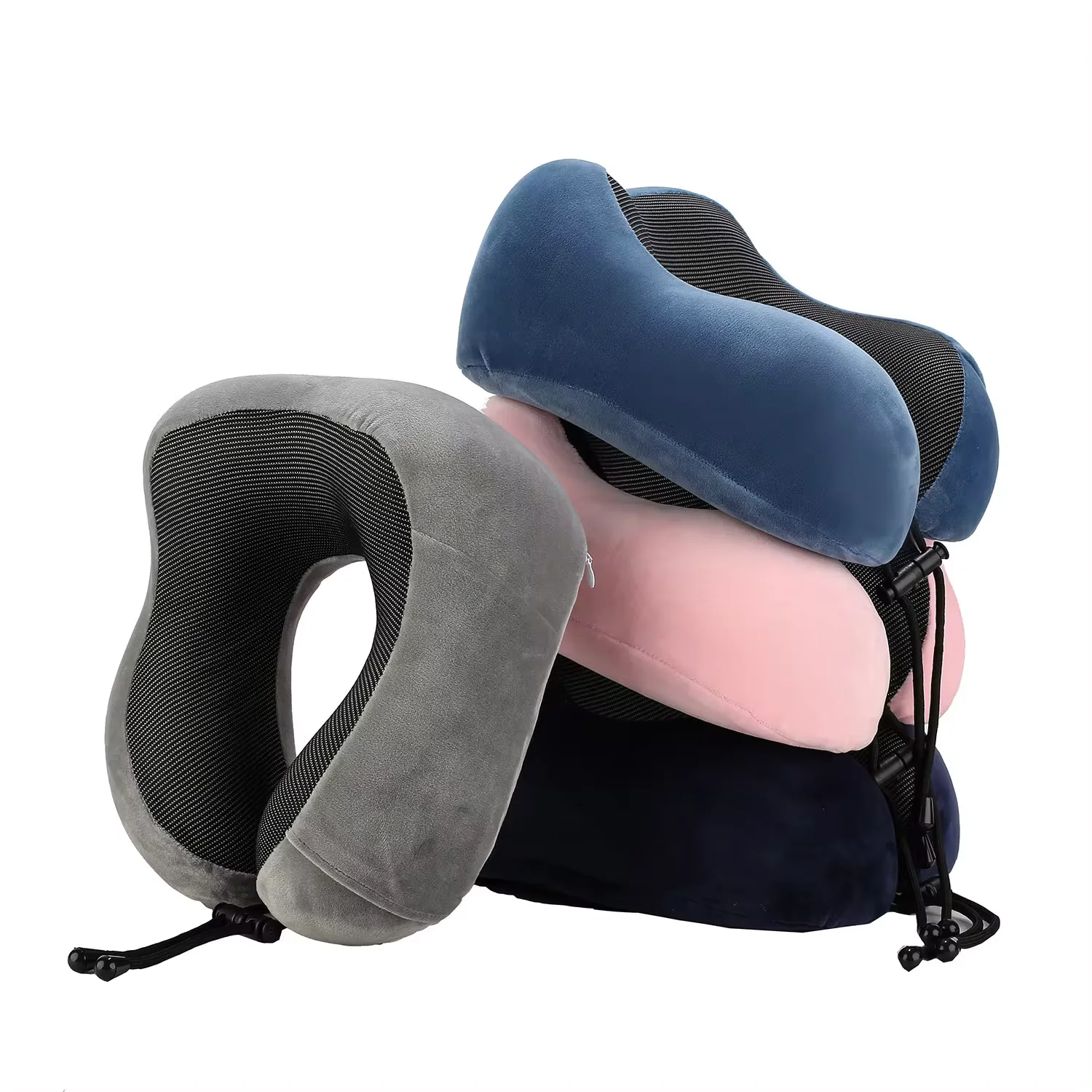 1pc U 여행 메모리 면 베개 목모터 자동차 및 비행기 NapMagnetic Fabric Ushaped
