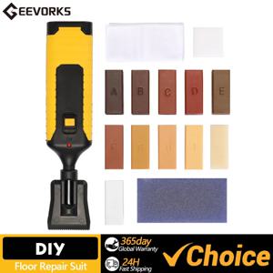 홈 가정용 라미네이트 수리 키트 바닥 수리 키트 DIY 다기능 목재 보드 수리 도구 키트 나무 바닥 흠집