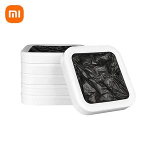 Xiaomi Trash Can T1 T1S Tair Smart TOWNEW 기존 교체 쓰레기 봉투 6/12 리필 링 자동 포장 및 가방 변경