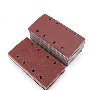 10PCS 93x185mm 사각형 사포 그릿 몰려 들고 모래 종이 특수 모양의 디스크 목재 폴란드어 도구에 대 한 연마 돌 유리 분쇄기