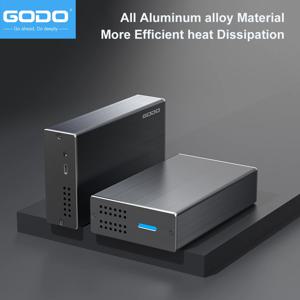 GODO 2.5인치 듀얼 베이 RAID 하드 드라이브 인클로저 모든 알루미늄 합금 소재 USB3.0 ~ 2.5