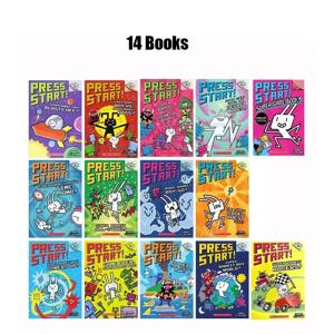 새로운 14 권/세트 영어 프레스 시작! 슈퍼 토끼 소년 독서 판 Scholastic Branches 어린이 만화 어린이 책
