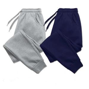 남성 캐주얼 바지 가을 겨울 양털 운동복 남성 러닝 조깅 스포츠 체육관 바지 패션 솔리드 컬러 운동 긴 바지