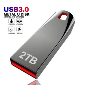 금속 USB 3.0 Memoria USB 펜 드라이브 2TB Pendrive USB 플래시 드라이브 1TB 고속 Cle USB 플래시 메모리 키 USB 드라이브 무료 배송
