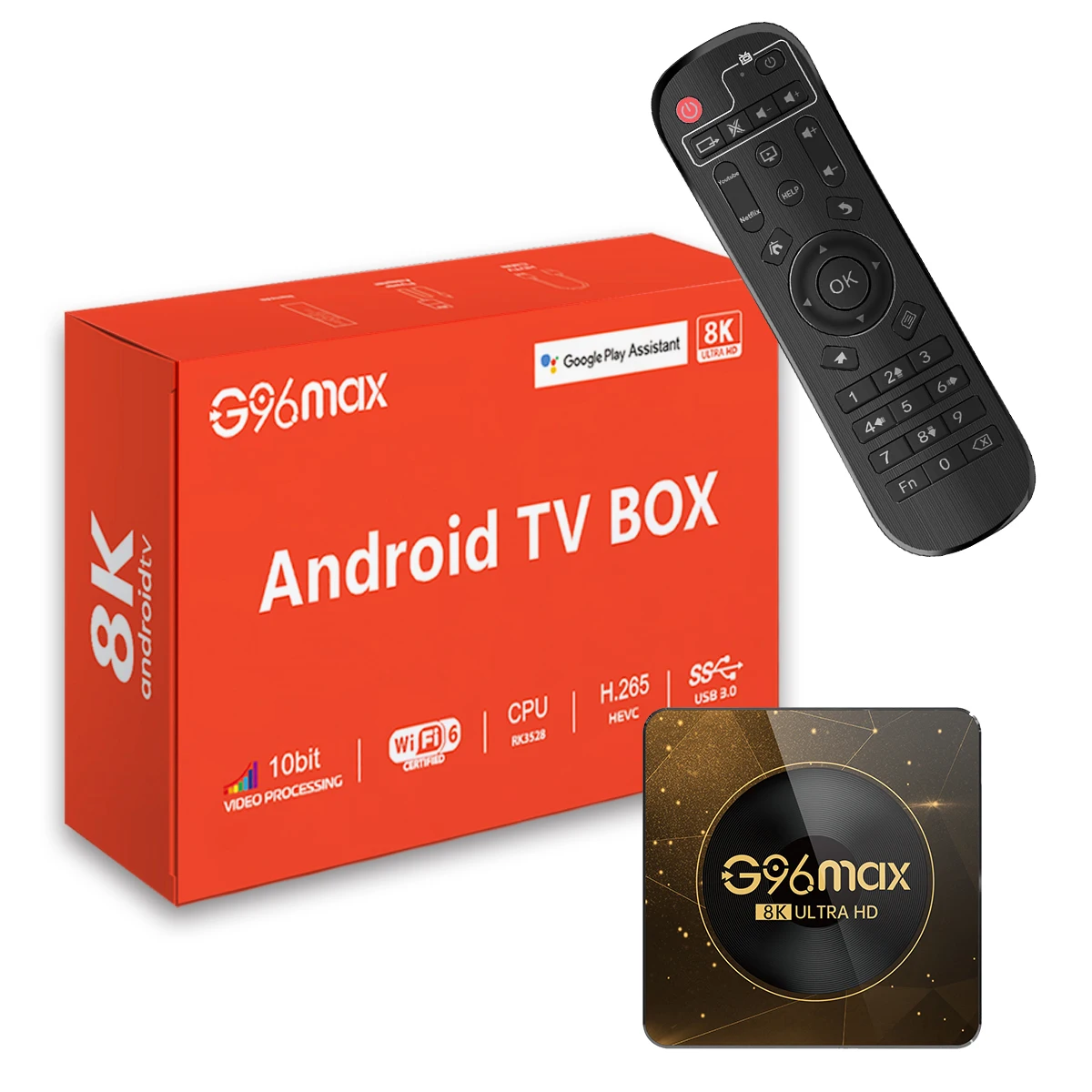 안드로이드 13 4K 스마트 TV 박스 Amlogic RK3528 Wifi6 4GB64GB 블루투스 Chromecast Wifi6 AV1 비디오 미디어 플레이어 셋톱 박스 Max A13
