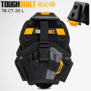 TOUGHBUILT TB-CT-20-L 대형 드릴 홀스터 13개 포켓 및 루프 헤비듀티 리벳 강화 구조 휴대용 도구 가방