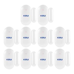 KERUI MC11 도어 센서 433MHz 무선 창 자석 센서 감지기 W204 W184 홈 보안 경보 시스템 도난 방지