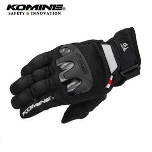 Komine Gk220 오토바이 장갑 여름 레이싱 통기성 가을 방지 LocomotiveRider 승마 터치 스크린 장갑 승마 장비