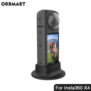 Insta360 X4 용 자동차 실리콘 데스크탑베이스 홀더 Insta360 X4 마운트 카메라 액세서리 용 고정 데스크탑 스탠드베이스