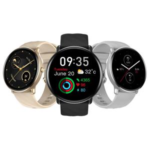 Zeblaze GTR 3 프로 음성 통화 스마트 워치, AMOLED 디스플레이, 316L 스테인레스 스틸, 여성용 피트니스 스마트워치