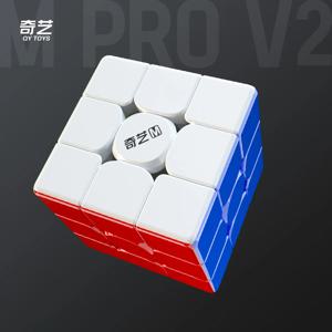 QiYi M Pro V2 3x3 UV 코팅 자기 부상 스트레스 해소 퍼즐, 3x3x3 레이싱 매직 큐브 포지셔닝 스피드 게임, 어린이 장난감 선물