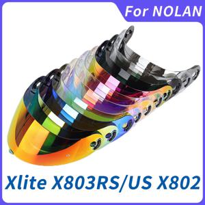 NOLAN X803, X803RS,X802RR,X702,X661 앞 유리 Viseira Capacete De Moto 액세서리 용 헬멧 실드 바이저 교체