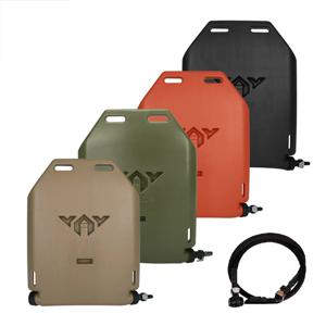 Yakeda 워터 백 인서트 보드 1.75L, 사냥 조끼 내부 라이너 PE 5 레벨 야외 보호 워터 백 보드 (가슴 장비 용)
