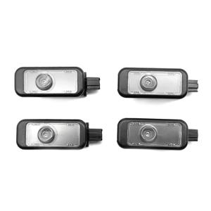 LED 프로젝션 문짝 라이트, 아우디 A3 A4 A5 Q3 Q2 Q5 A6 A7 S3 S4 S5 S6 S7 8YG 947 415 8YG947415 8YG947416A, 4 개