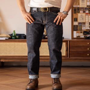 레드 토네이도 501 CT(맞춤형 테이퍼드) 청바지 14온스 셀비지 데님 팬츠 Sanforized