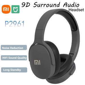 Xiaomi MIJIA 무선 헤드폰 P2961 블루투스 5.3 이어폰, 아이폰 스테레오 HIFI 헤드셋 게임 이어 버드 (마이크 포함)