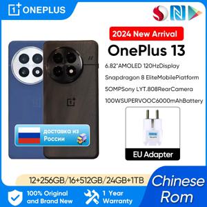 OnePlus 13 스냅드래곤 8 엘리트 핫셀블라드 카메라, 6.82 인치 2K AMOLED 디스플레이, 6000mAh 배터리, 100W SUPERVOOC ColorOS 15, 신제품