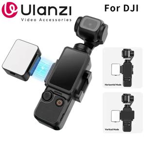 Ulanzi 충전식 마그네틱 미니 LED 라이트 방수 비디오 라이트, LM001 포켓 3, DJI Osmo 포켓 3, 브이로그 라이브 500mah