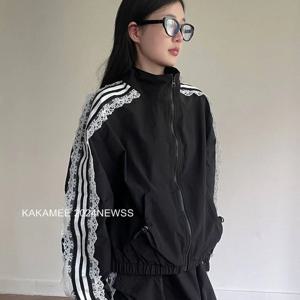 한국어 가을 느슨한 하이킹 재킷 캐주얼 느슨한 Hottie 유행 streetwear 스포츠 방수 야외 재킷 chaquetas para mujer