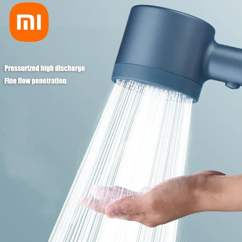 Xiaomi 5 모드 샤워 헤드 고압 샤워 헤드 휴대용 필터 강우량 수도꼭지 탭 욕실 목욕 홈 욕실 액세서리