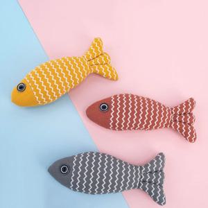 애완 동물 고양이 장난감 자루 물고기 애완 동물 훈련 엔터테인먼트 내구성 물린 어금니 치아 대화 형 애완 동물 용품